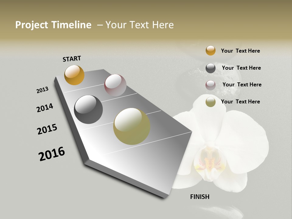 Stack Herb Stem PowerPoint Template