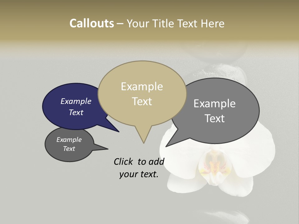 Stack Herb Stem PowerPoint Template