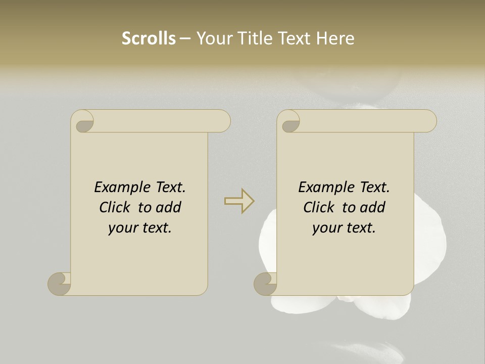 Stack Herb Stem PowerPoint Template