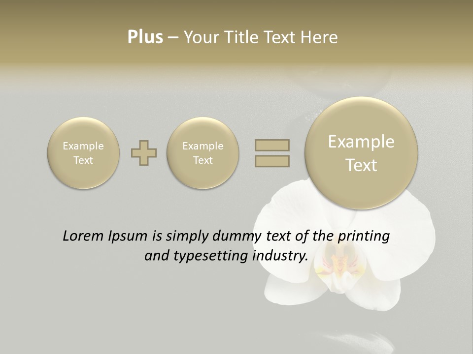Stack Herb Stem PowerPoint Template