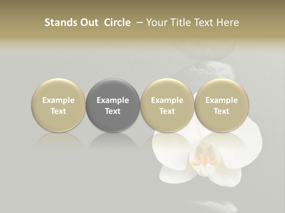 Stack Herb Stem PowerPoint Template