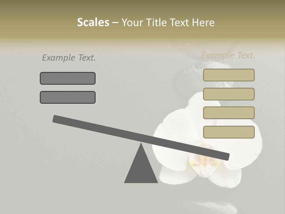 Stack Herb Stem PowerPoint Template