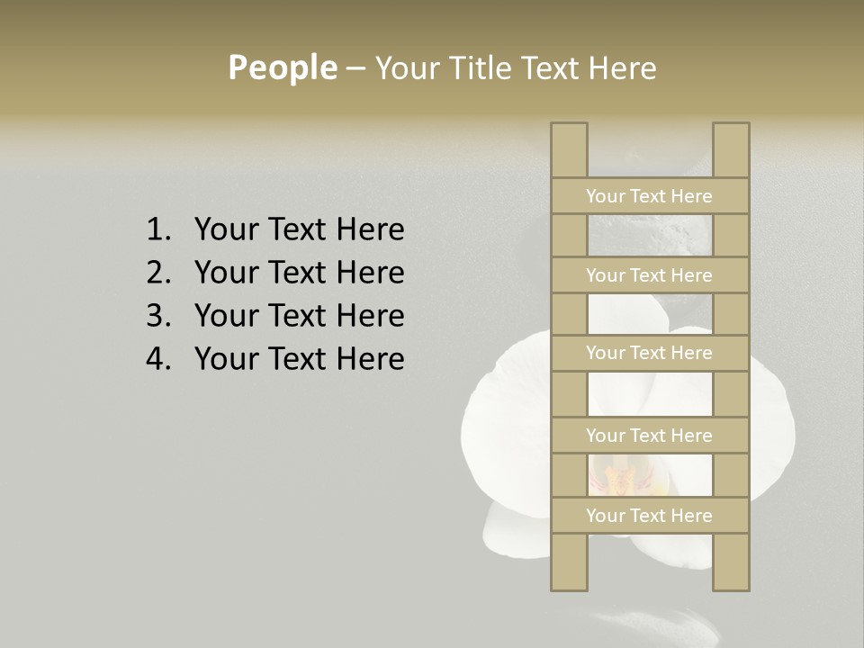Stack Herb Stem PowerPoint Template