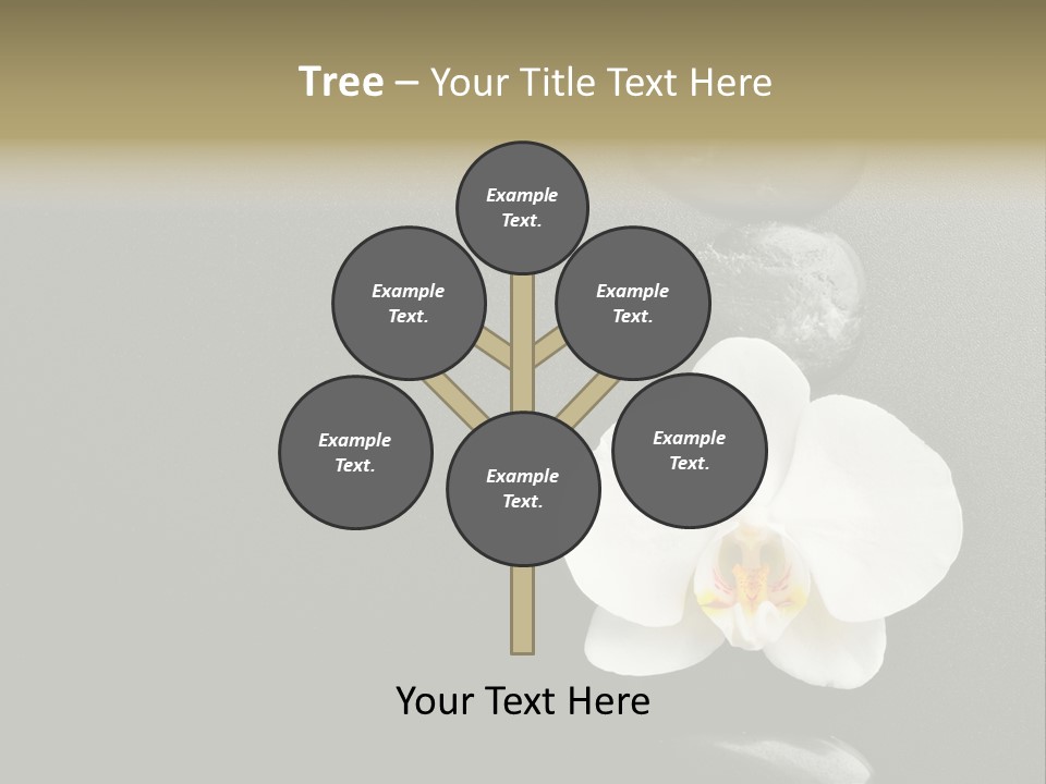 Stack Herb Stem PowerPoint Template