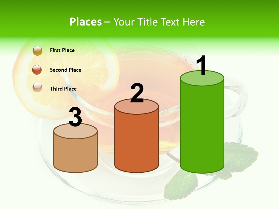 Tea Yellow Healthy Eating PowerPoint Template