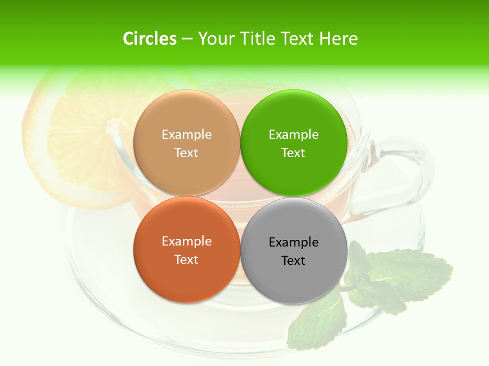 Tea Yellow Healthy Eating PowerPoint Template