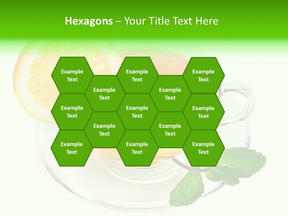 Tea Yellow Healthy Eating PowerPoint Template