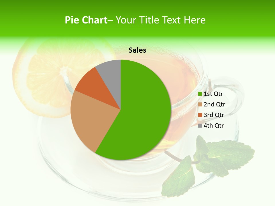 Tea Yellow Healthy Eating PowerPoint Template