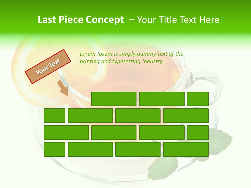 Tea Yellow Healthy Eating PowerPoint Template