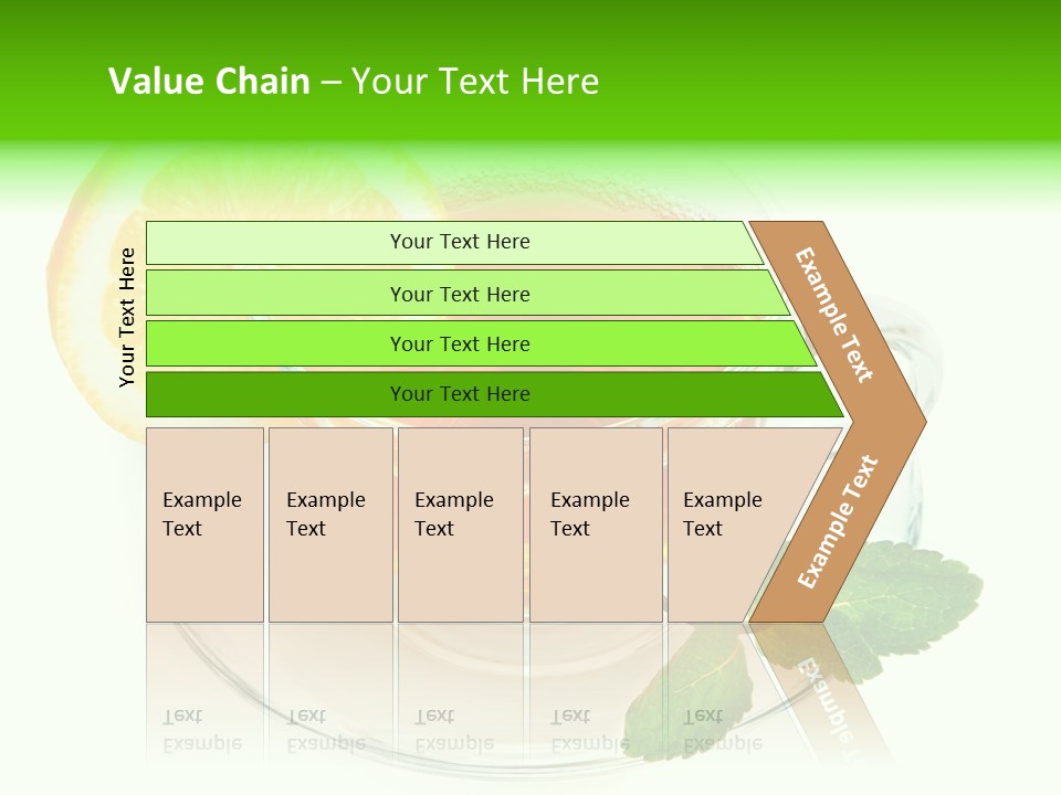 Tea Yellow Healthy Eating PowerPoint Template