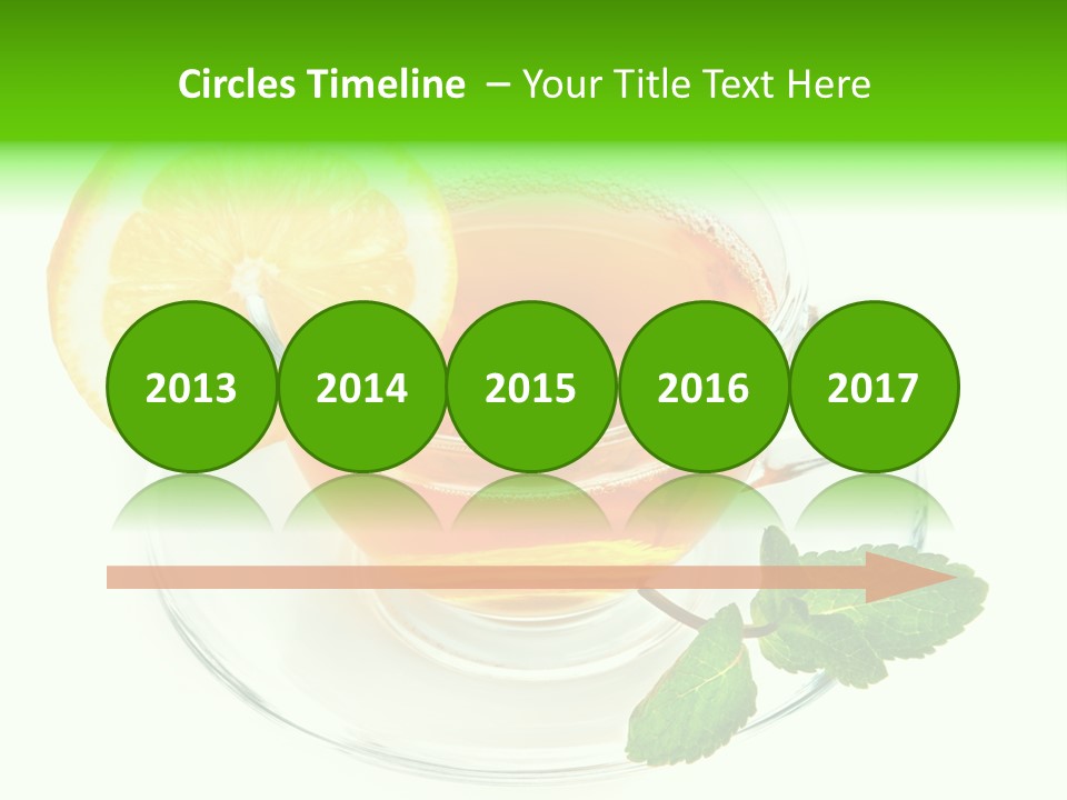 Tea Yellow Healthy Eating PowerPoint Template