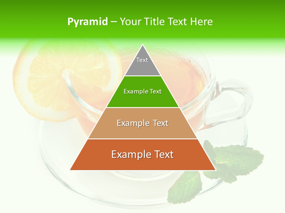 Tea Yellow Healthy Eating PowerPoint Template