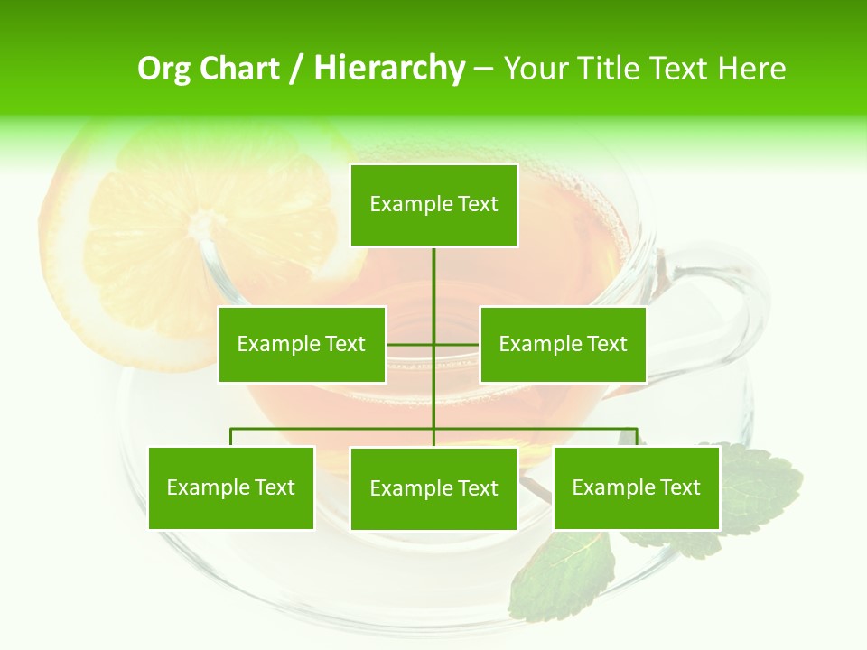 Tea Yellow Healthy Eating PowerPoint Template