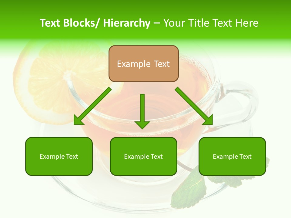 Tea Yellow Healthy Eating PowerPoint Template