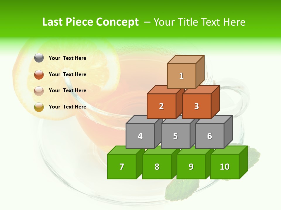 Tea Yellow Healthy Eating PowerPoint Template