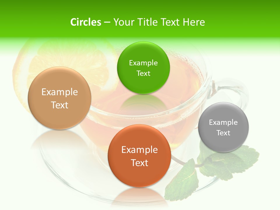 Tea Yellow Healthy Eating PowerPoint Template