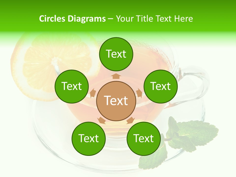 Tea Yellow Healthy Eating PowerPoint Template