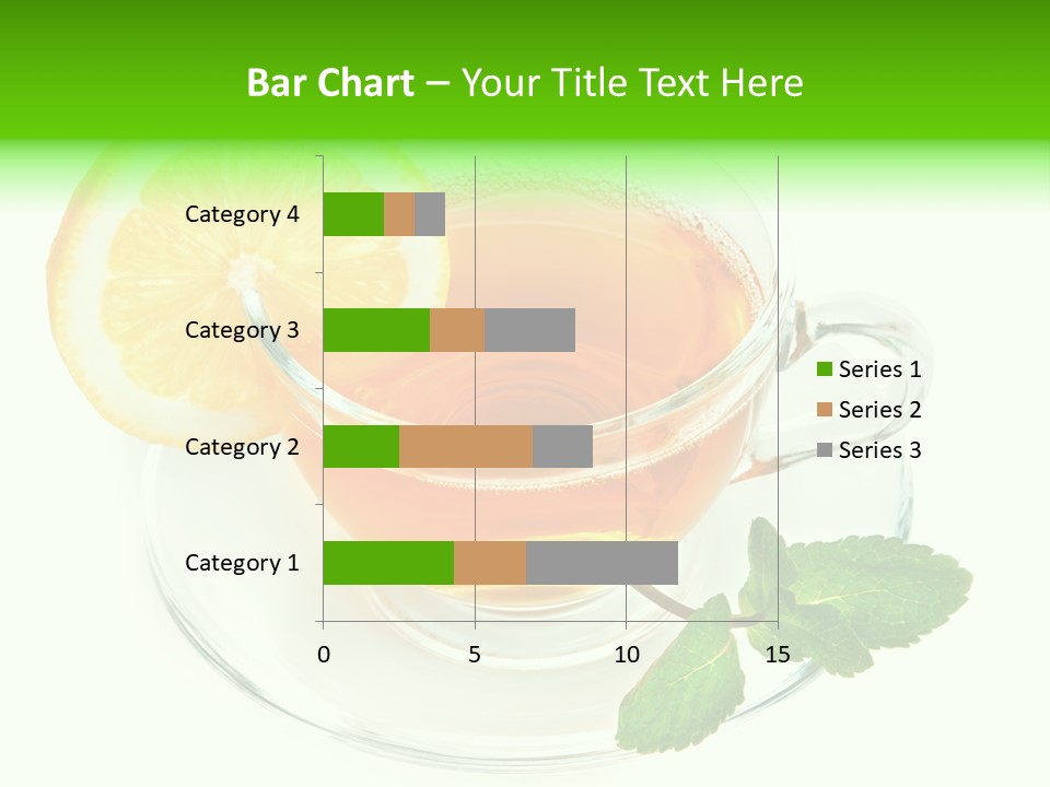Tea Yellow Healthy Eating PowerPoint Template