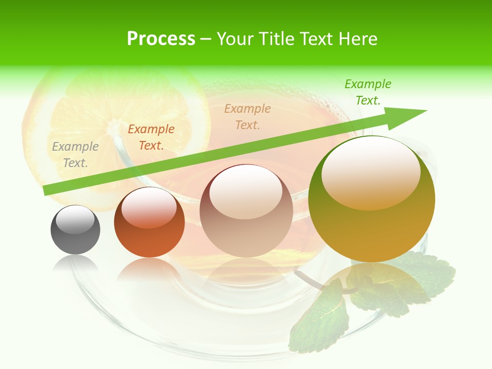 Tea Yellow Healthy Eating PowerPoint Template