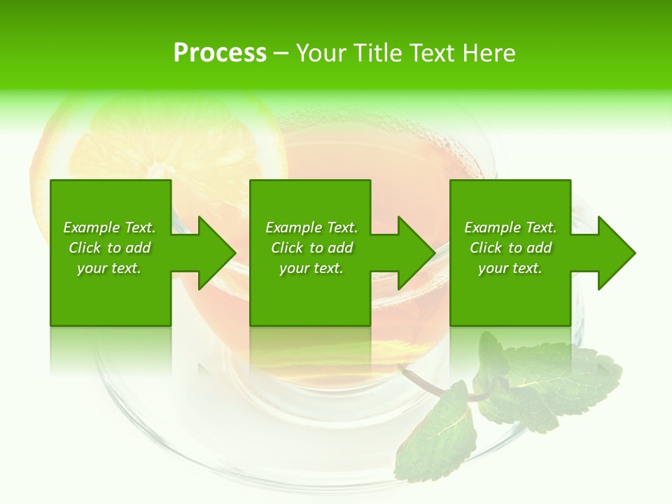 Tea Yellow Healthy Eating PowerPoint Template