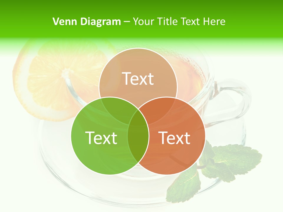 Tea Yellow Healthy Eating PowerPoint Template