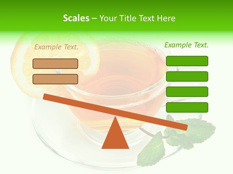 Tea Yellow Healthy Eating PowerPoint Template