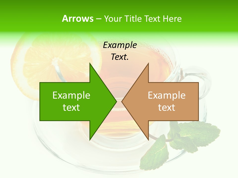 Tea Yellow Healthy Eating PowerPoint Template