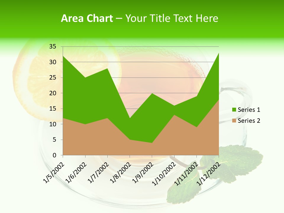 Tea Yellow Healthy Eating PowerPoint Template