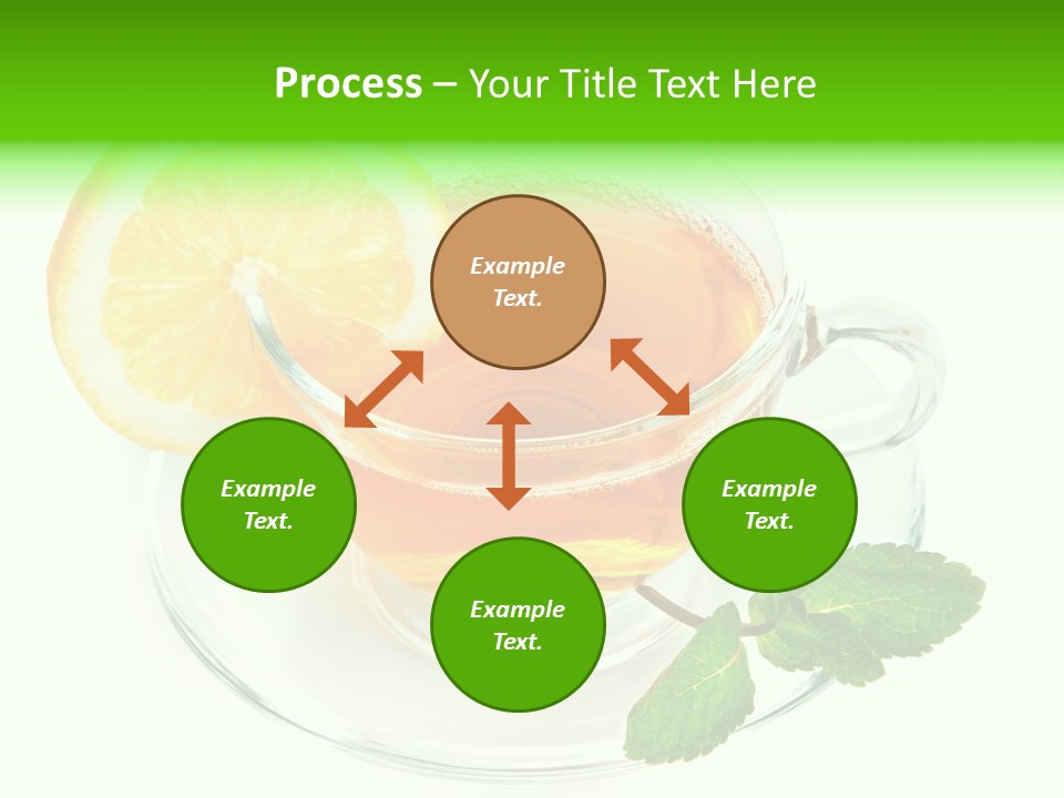 Tea Yellow Healthy Eating PowerPoint Template