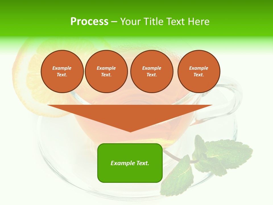 Tea Yellow Healthy Eating PowerPoint Template