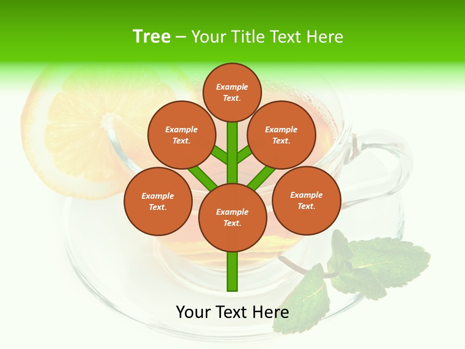 Tea Yellow Healthy Eating PowerPoint Template