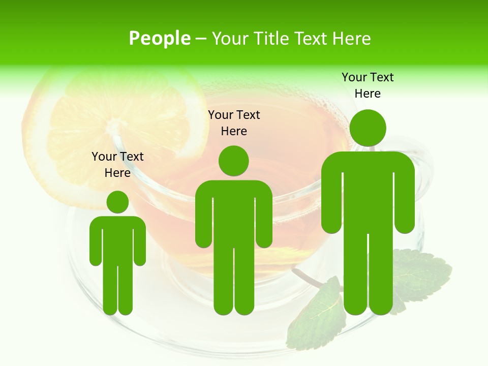 Tea Yellow Healthy Eating PowerPoint Template