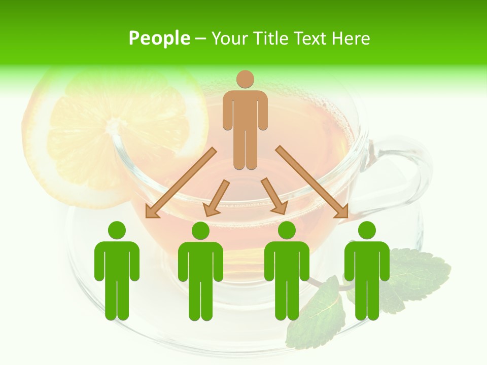 Tea Yellow Healthy Eating PowerPoint Template