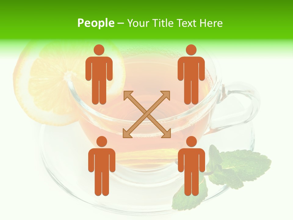 Tea Yellow Healthy Eating PowerPoint Template