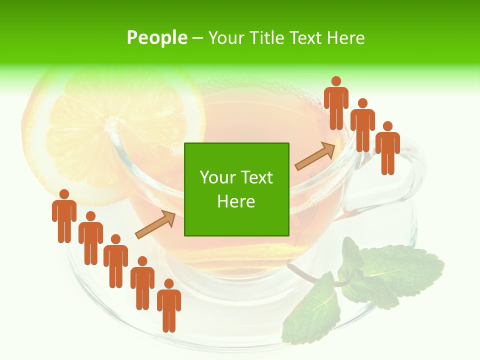 Tea Yellow Healthy Eating PowerPoint Template