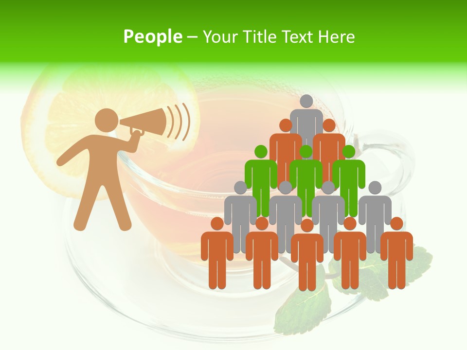 Tea Yellow Healthy Eating PowerPoint Template