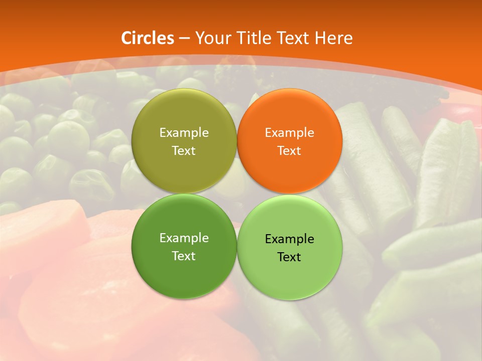 Portion Bean Colorful PowerPoint Template