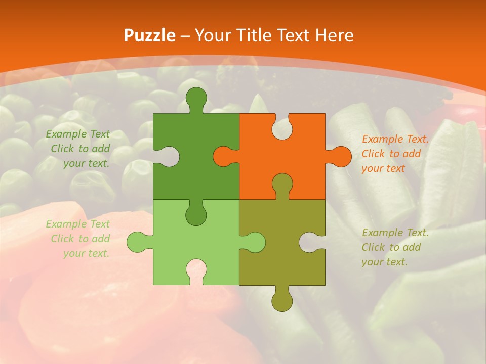 Portion Bean Colorful PowerPoint Template