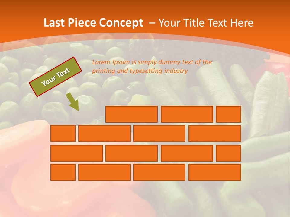 Portion Bean Colorful PowerPoint Template