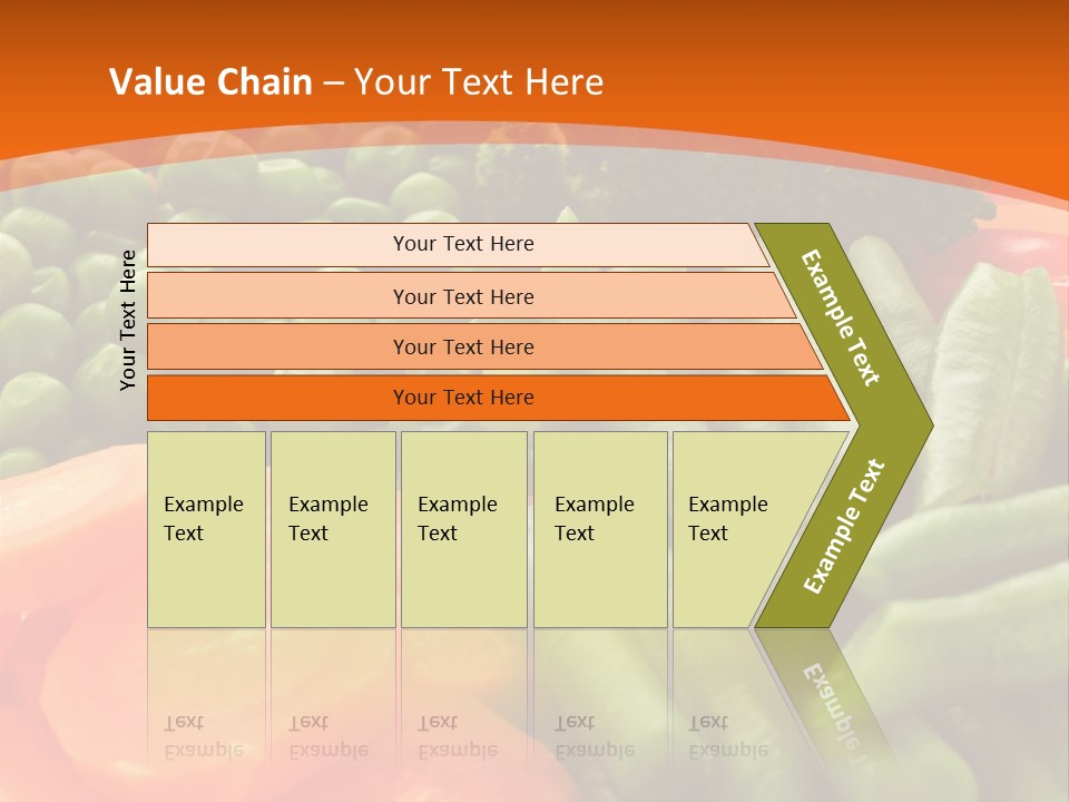 Portion Bean Colorful PowerPoint Template