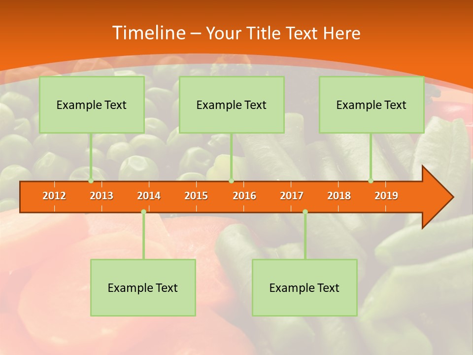 Portion Bean Colorful PowerPoint Template