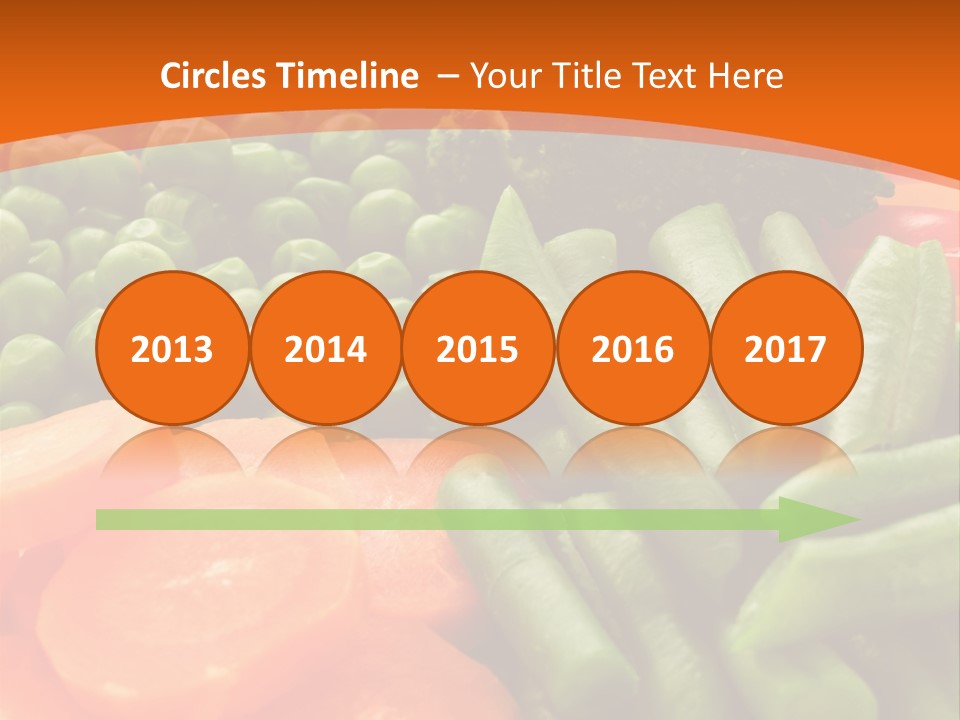 Portion Bean Colorful PowerPoint Template