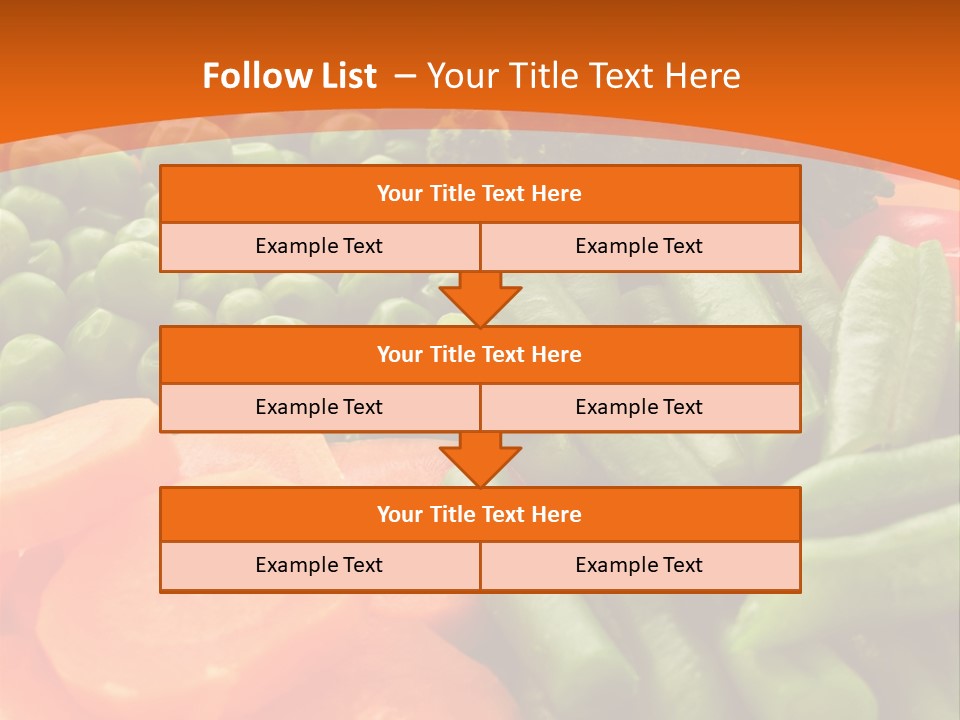 Portion Bean Colorful PowerPoint Template
