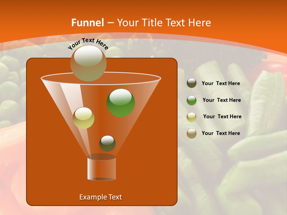 Portion Bean Colorful PowerPoint Template