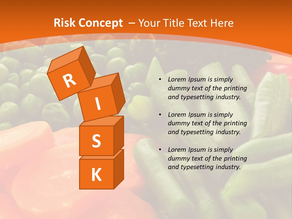 Portion Bean Colorful PowerPoint Template