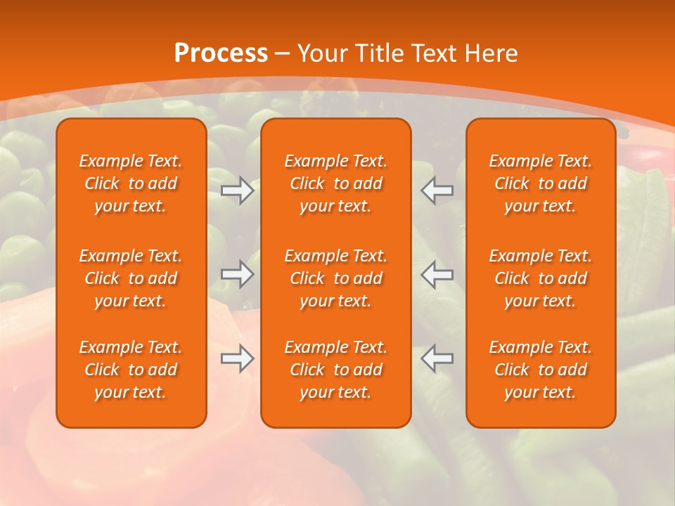 Portion Bean Colorful PowerPoint Template
