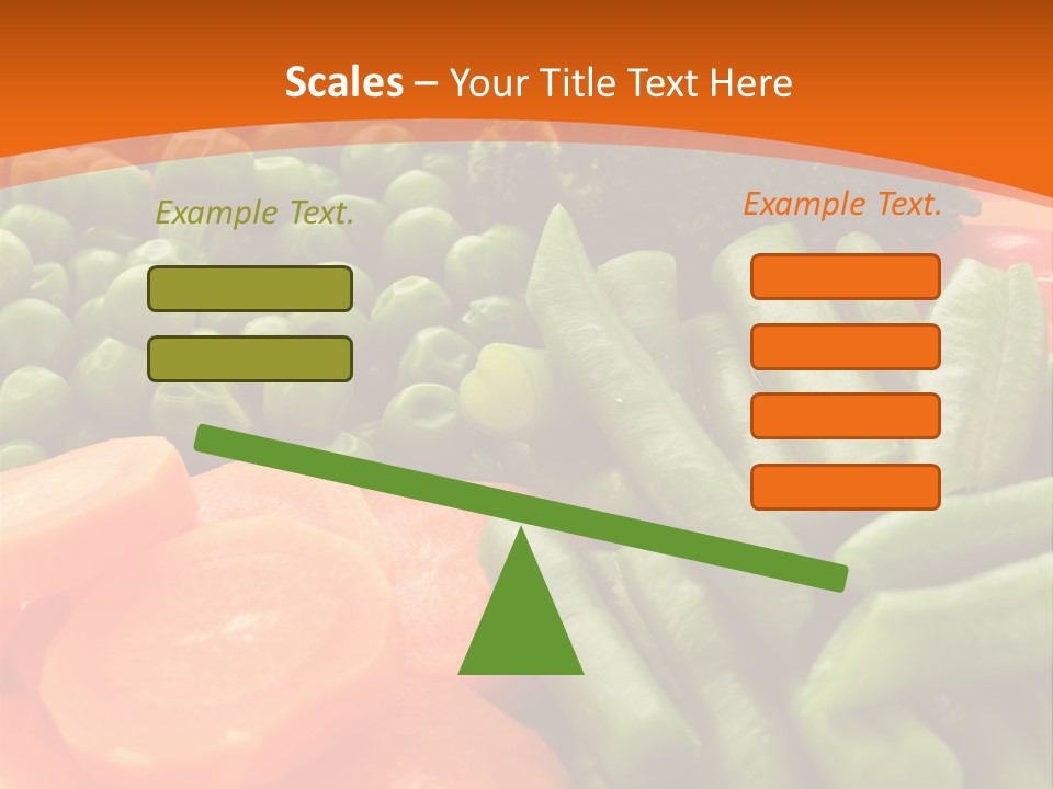 Portion Bean Colorful PowerPoint Template