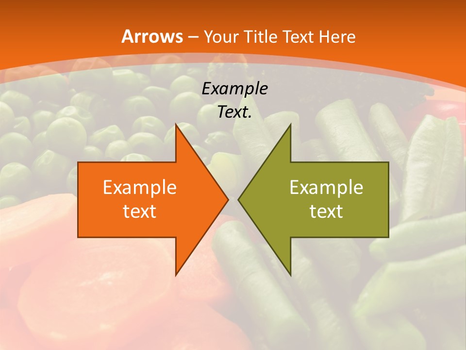 Portion Bean Colorful PowerPoint Template