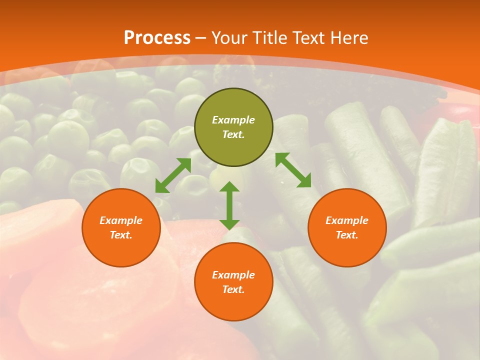 Portion Bean Colorful PowerPoint Template