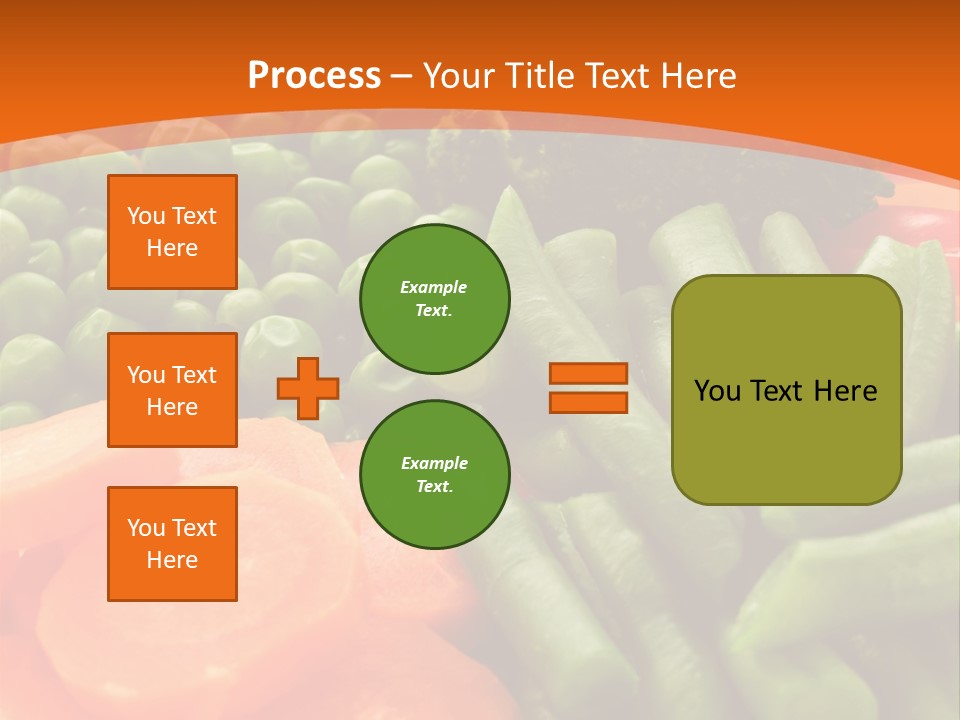 Portion Bean Colorful PowerPoint Template